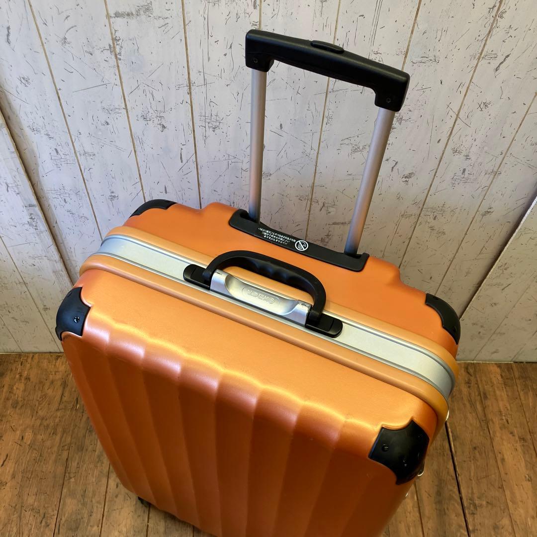 exact 大型 大容量 スーツケース オレンジ キャリーケース 4輪キャスター