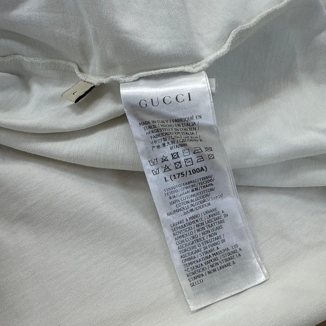 GUCCI ライトニングTシャツ ホワイト