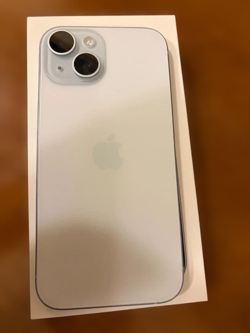 iPhone 15 ブルー 128GB（SIMフリー）[MTML3J/A]