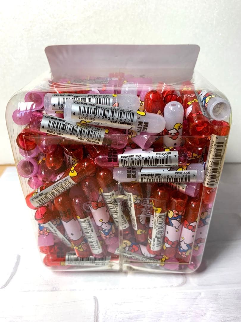 新品未使用　ハローキティ　えんぴつキャップ　160個入り1箱　レトロ