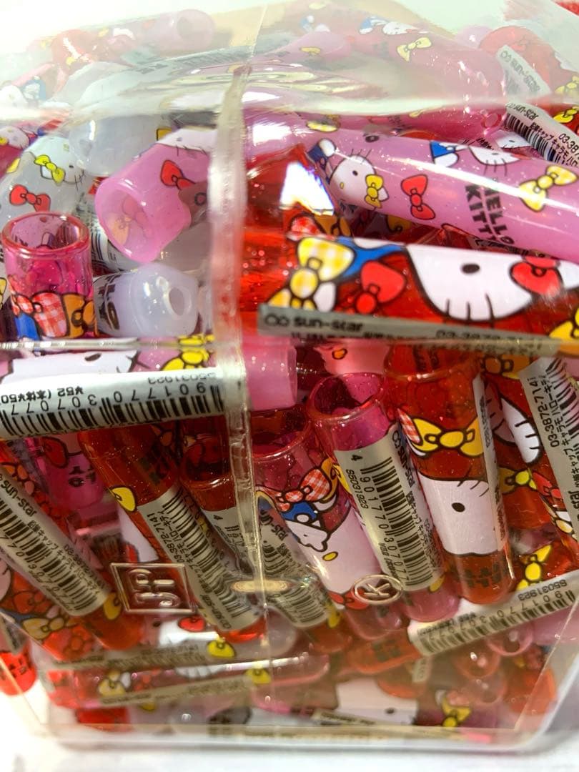 新品未使用　ハローキティ　えんぴつキャップ　160個入り1箱　レトロ