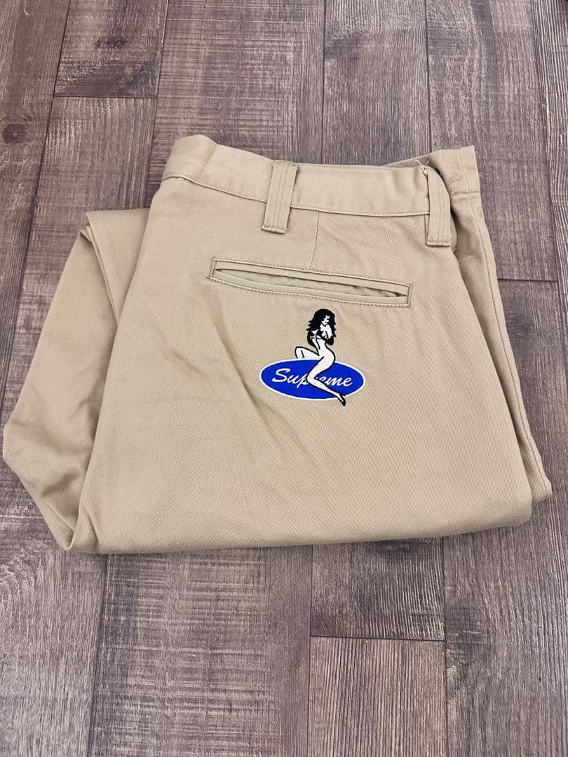 パンツ supreme pin up chino 30