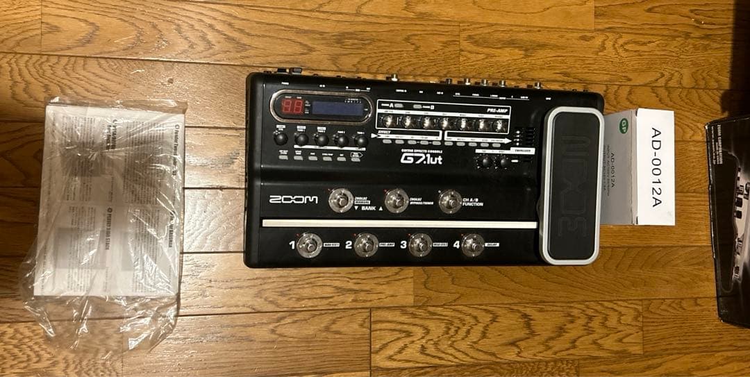 ZOOM G7.1ut （ギター用マルチエフェクター）