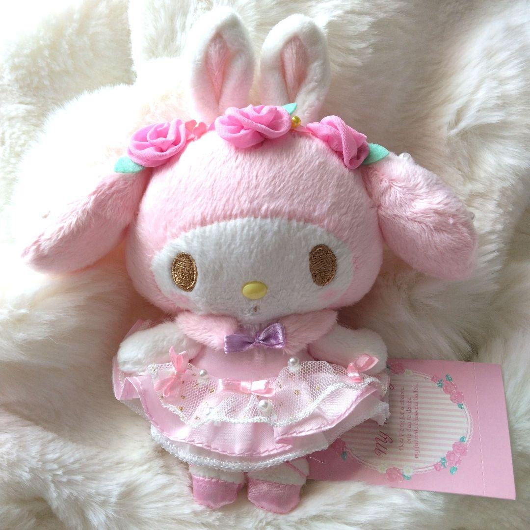 レア　マイメロディ　バレリーナ　マスコット　ぬいぐるみ　マイメロ　バレエ