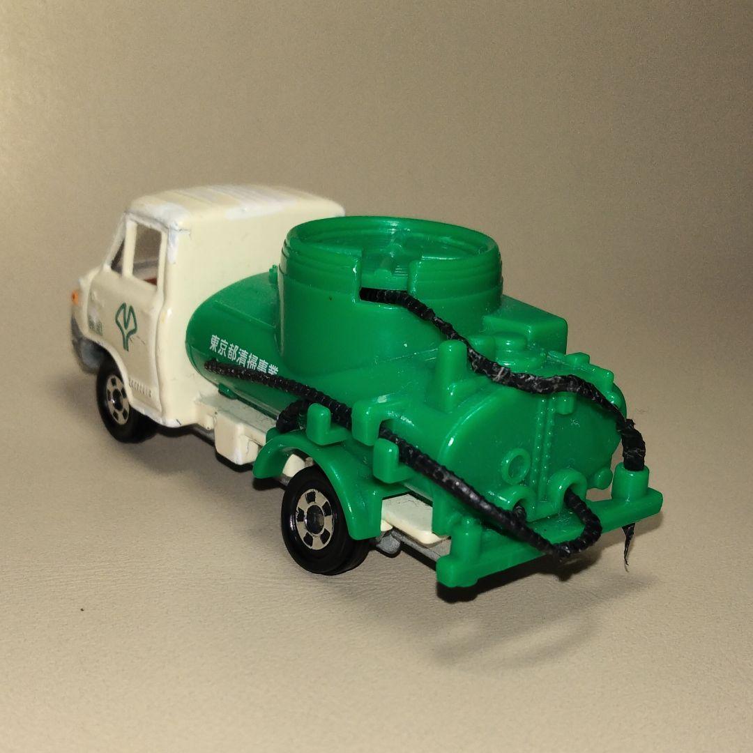 ★商談中★　5787 塗装修復トミカ トヨタダイナ バキュームカー 1/68
