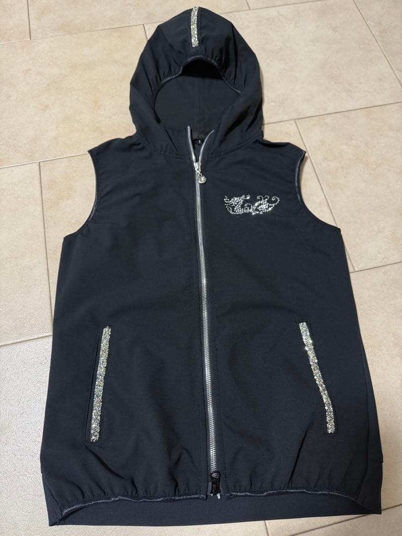 DANCEWITHDRAGONダンスウィズドラゴンフードベストパンツセットアップ