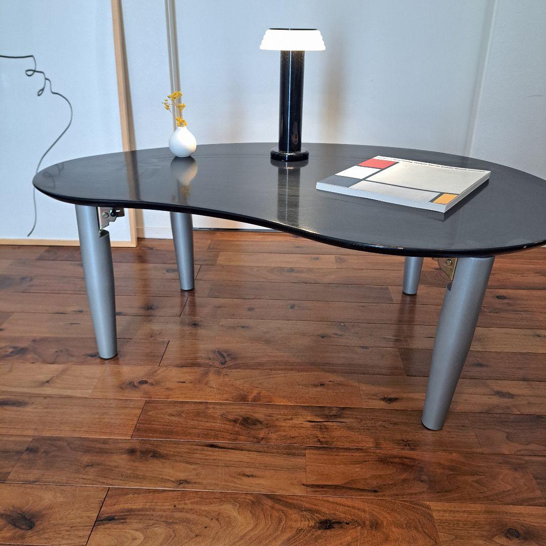 90s ポストモダン　フォールディングテーブル　レトロポップ　スペースエイジ