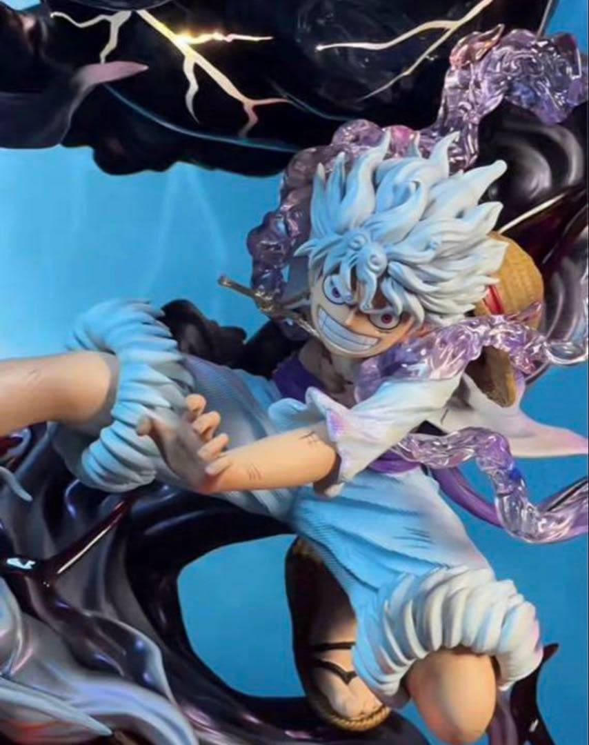 ワンピース ギア5 ニカ ルフィ【青】 ガレージキット フィギュア1/8