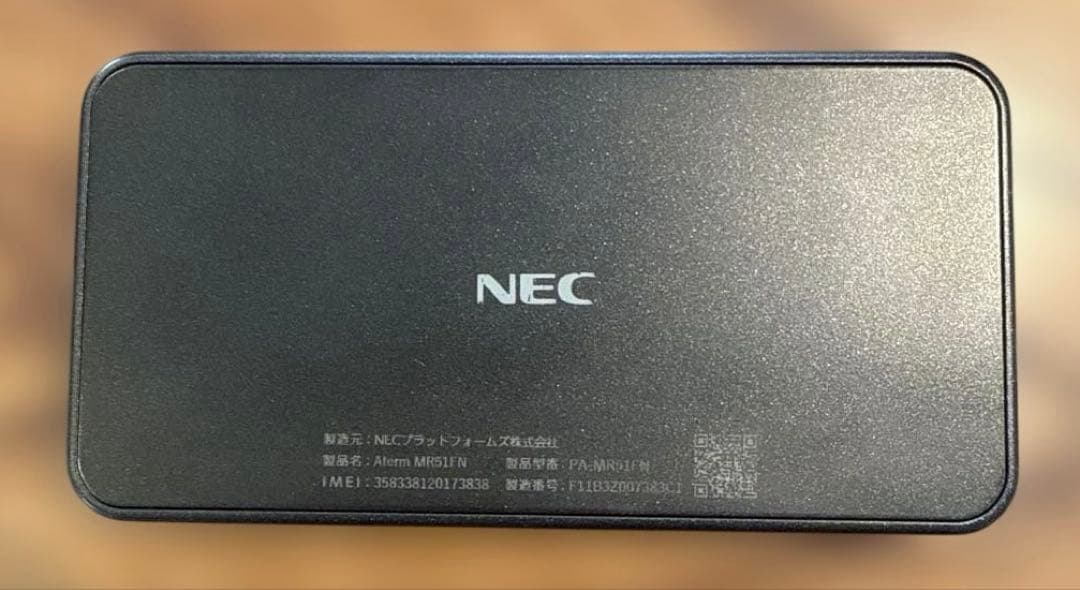 NEC Aterm MR10LN LTE モバイルルータ