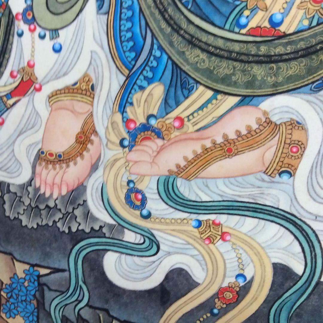 特大　聖観音菩薩　仏画