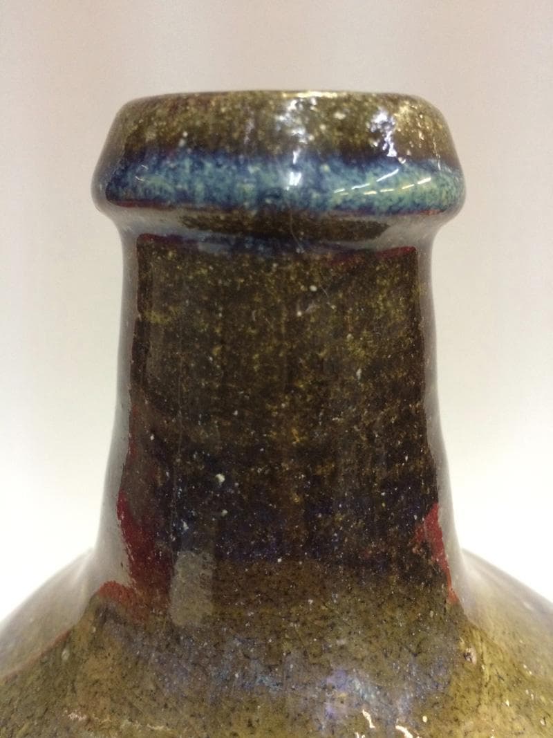 ★骨董一点もの！　美濃焼　口付徳利　江戸末~明治　◆ 29/5_9