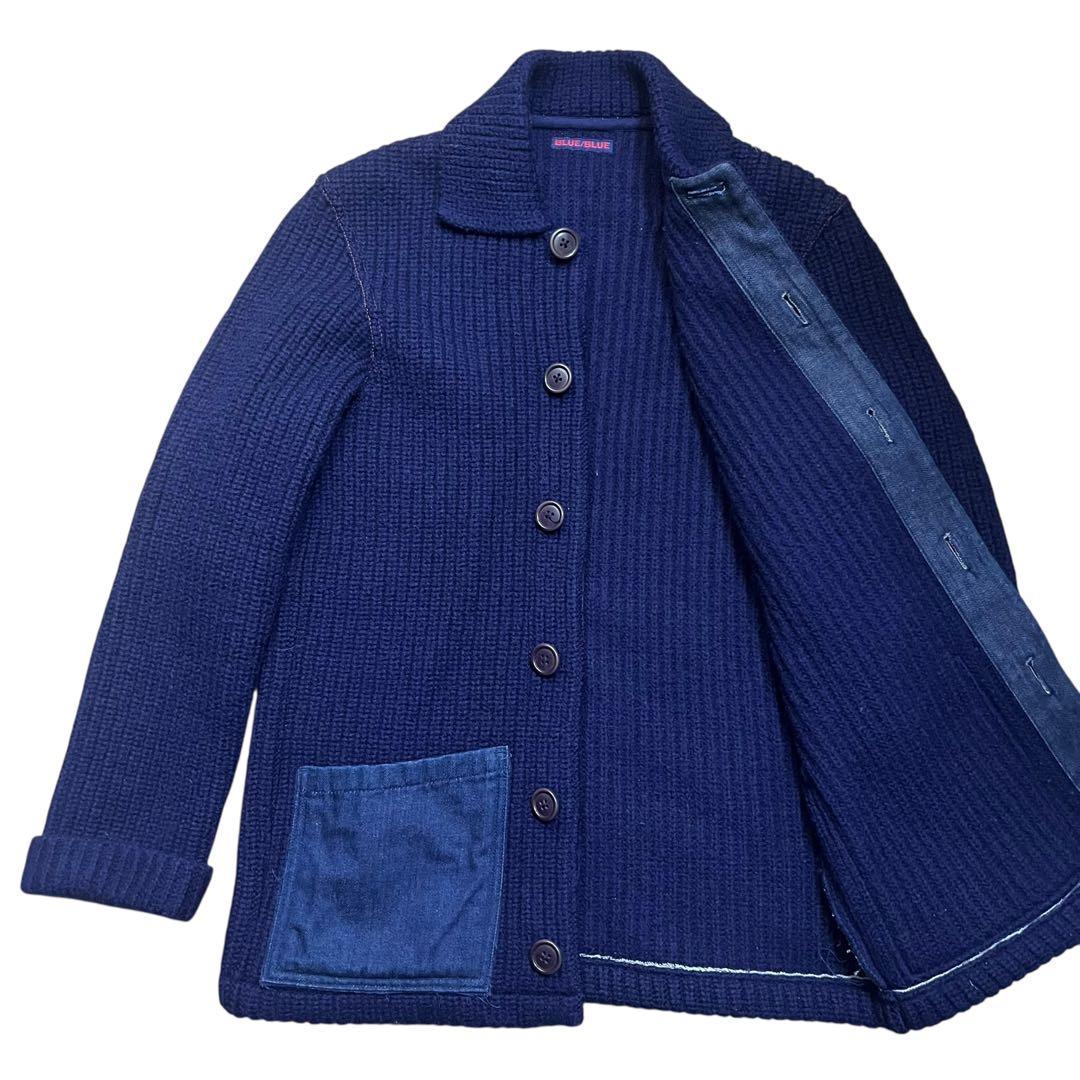 BLUE BLUE 圧縮ニットジャケット キムタク着 ラブジェネ 2 M y2k