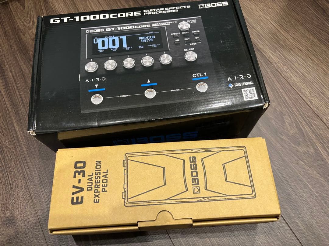 BOSS GT-1000CORE & EV-30セット