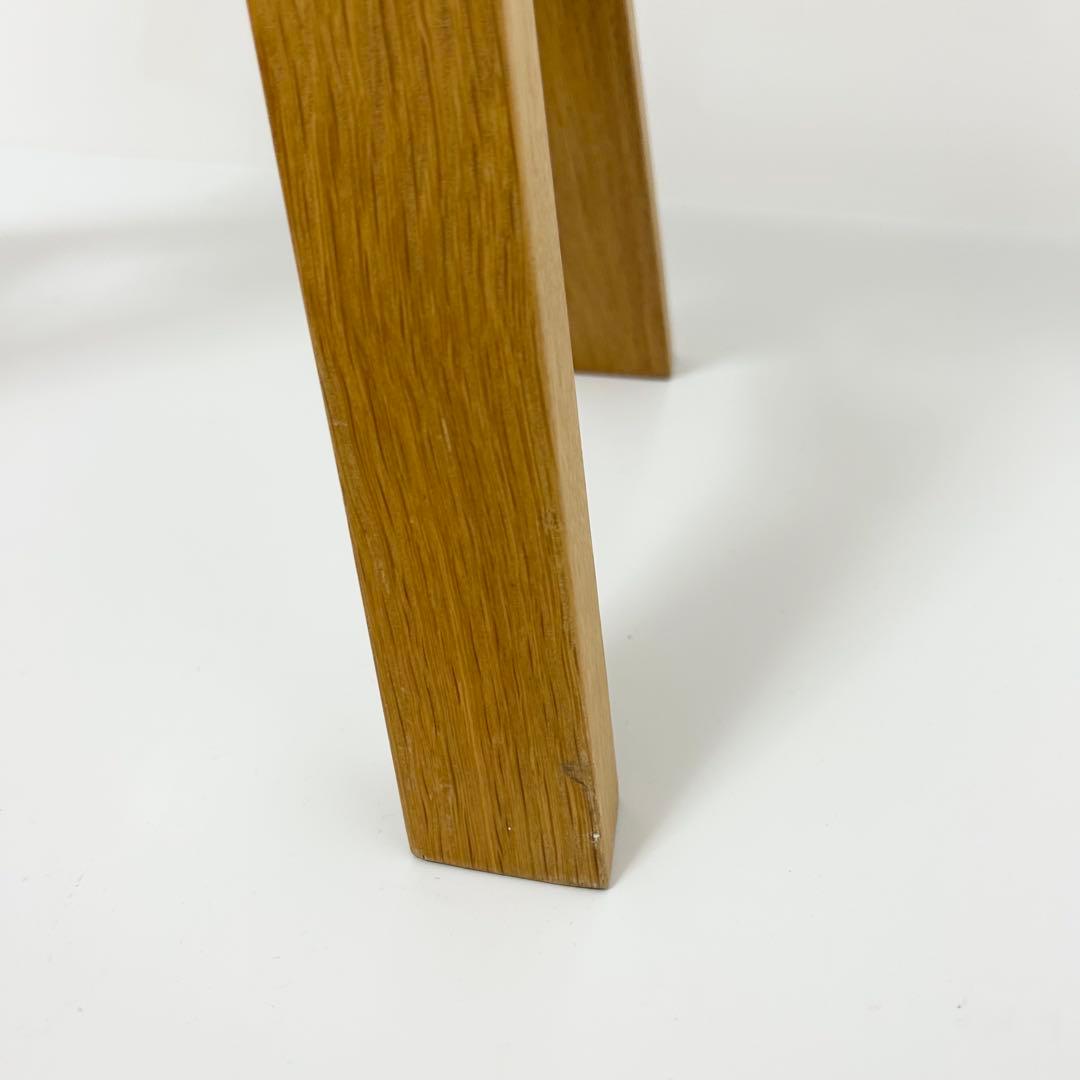 無印良品 MUJI ベンチ オーク材 小 廃盤品 スツール　②
