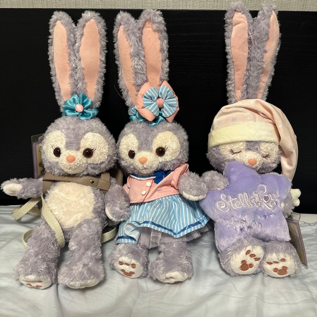 ダッフィー ぬいぐるみ 3体セット ダク付き