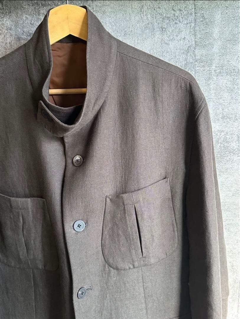 advent Safari linen jacket リネン サファリジャケット
