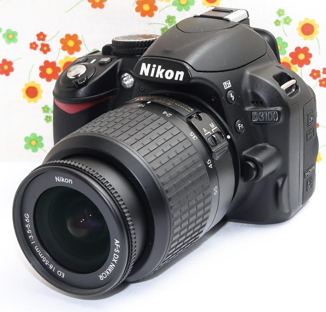 ニコン Nikon D3100☆スマホに転送♪☆手振れ補正付き☆初心者おススメ！