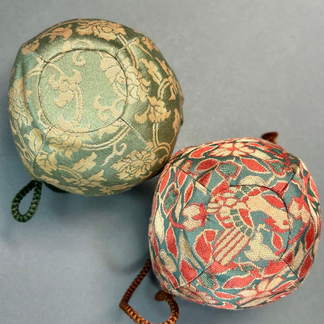 茶入　『亀井楽山　高取焼　文琳茶入』　替え仕覆　お茶道具　茶道　共箱　工芸品