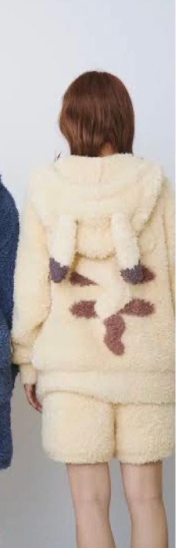 ジェラートピケ レディース ピカチュウ パーカー＆ショートパンツ