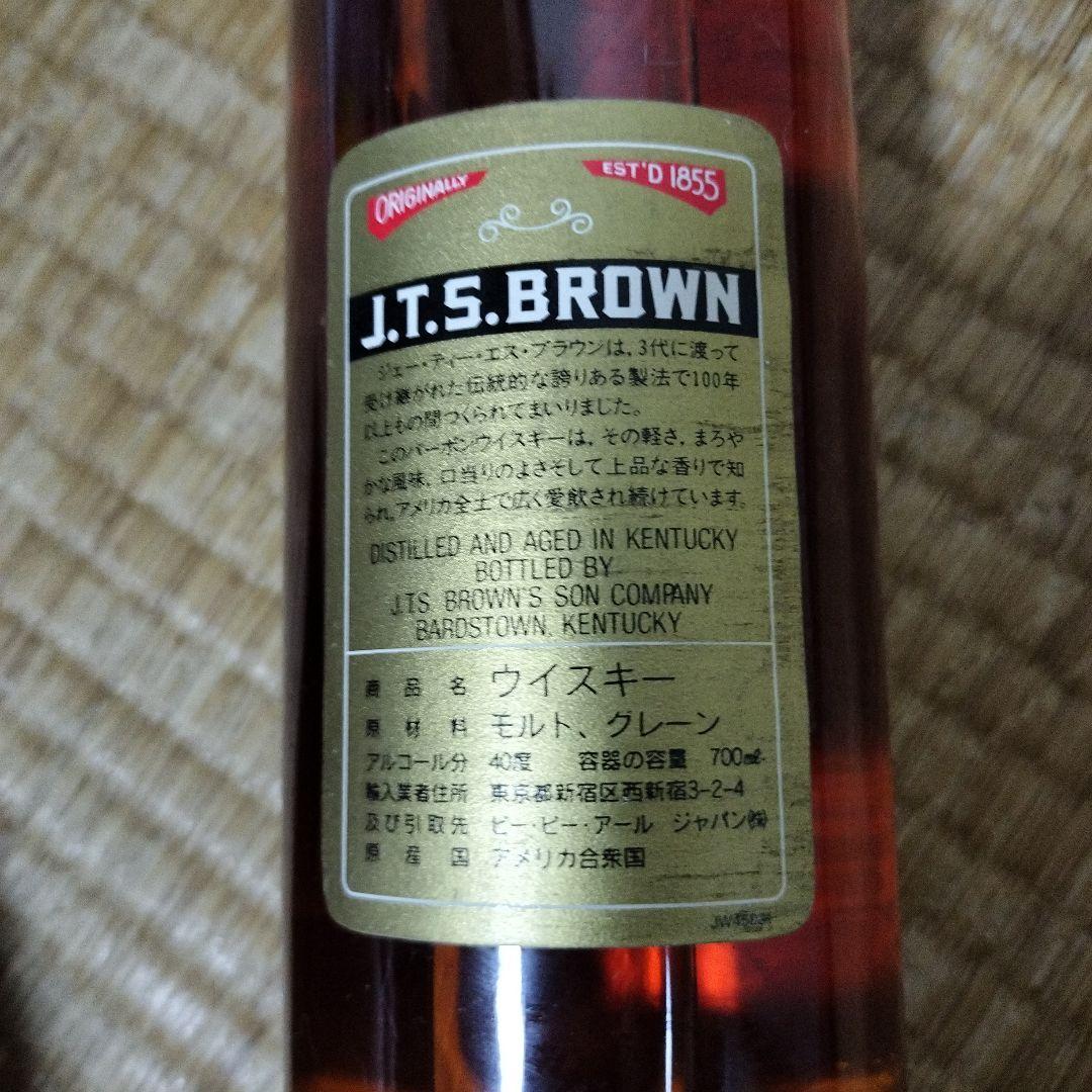 J.T.S. BROWN ジェー·ティー·エス·ブラウン バーボン 700ml