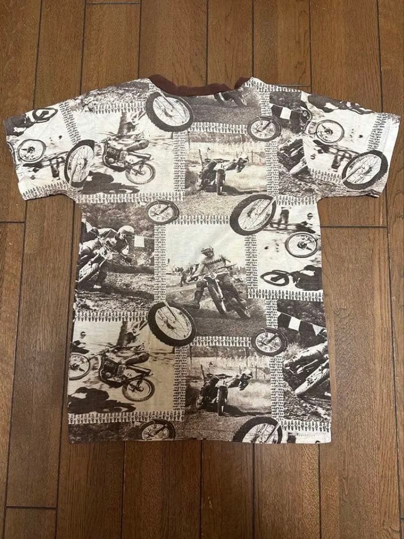 70’sモータサイクルtシャツ モトクロスtシャツ ヴィンテージ フォトプリント