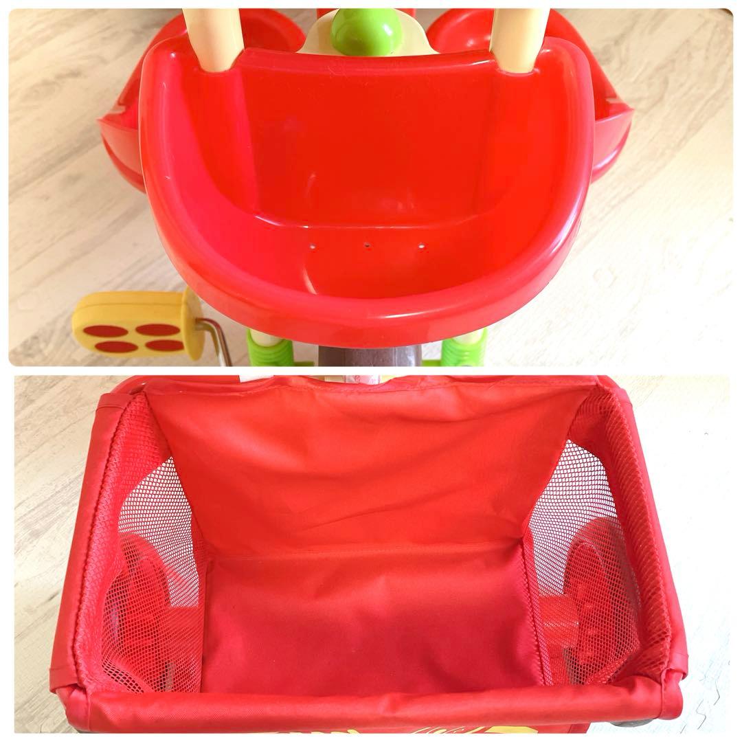 美品 エム・アンド・エム それいけ！アンパンマン デラックスII 三輪車 レッド