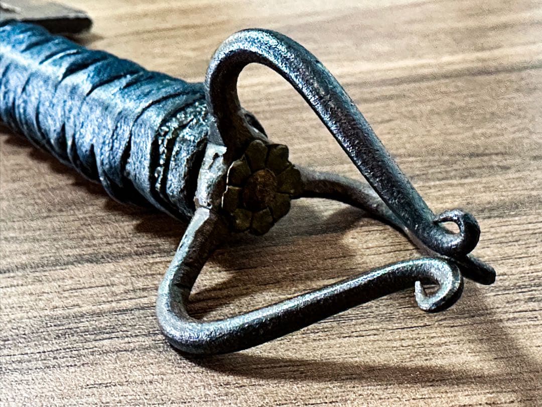 時代武具　十手　鮫皮