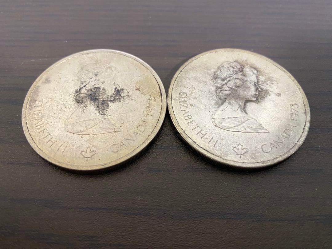 ま*ー様 モントリオール五輪記念 カナダ 1973年 エリザベス2世 10