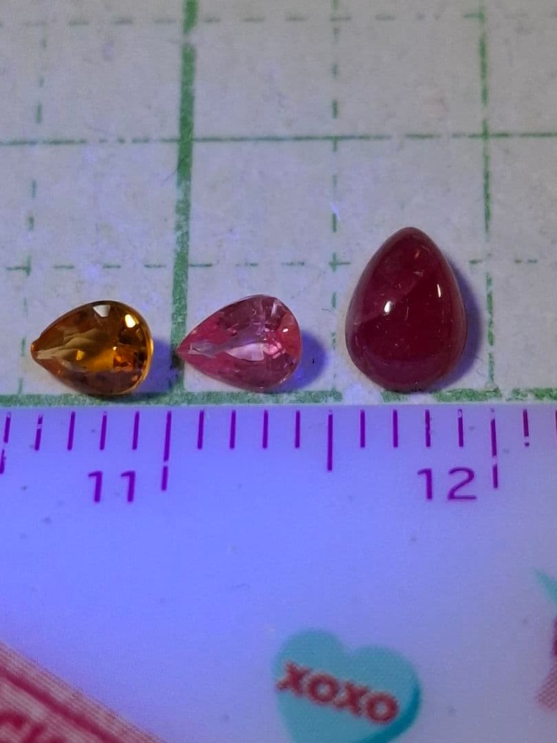 よこよこページ　パライバ　パパラチア　モルガナイト　五大希少石