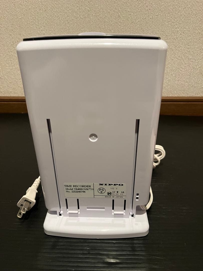 NIPPO ニッポー タイムレコーダー タイムボーイ8プラス タイムカード付き