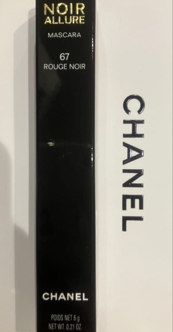 CHANEL NOIR ALLURE マスカラ 67 ROUGE NOIR