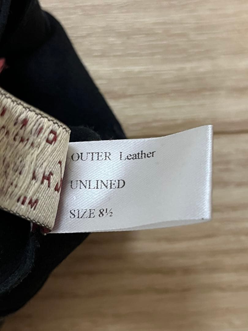 DENTS タッチパネル対応ヘアシープグローブ（裏地なし） 15-1100