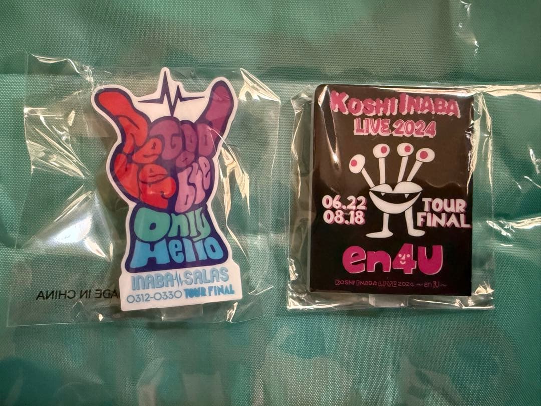 B'z稲葉浩志　イナサラ　ファイナル限定アクスタ2点