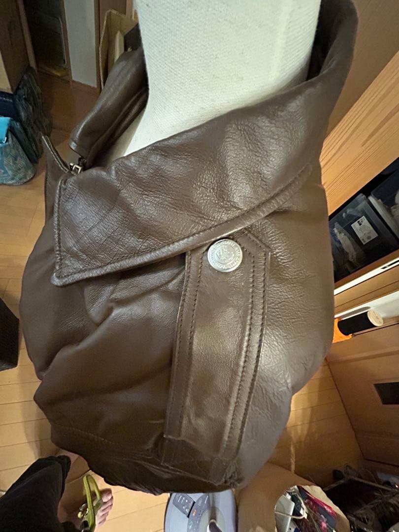 BOSS COFFEE レザージャケット Lサイズ　A2フライトジャケットタイプ