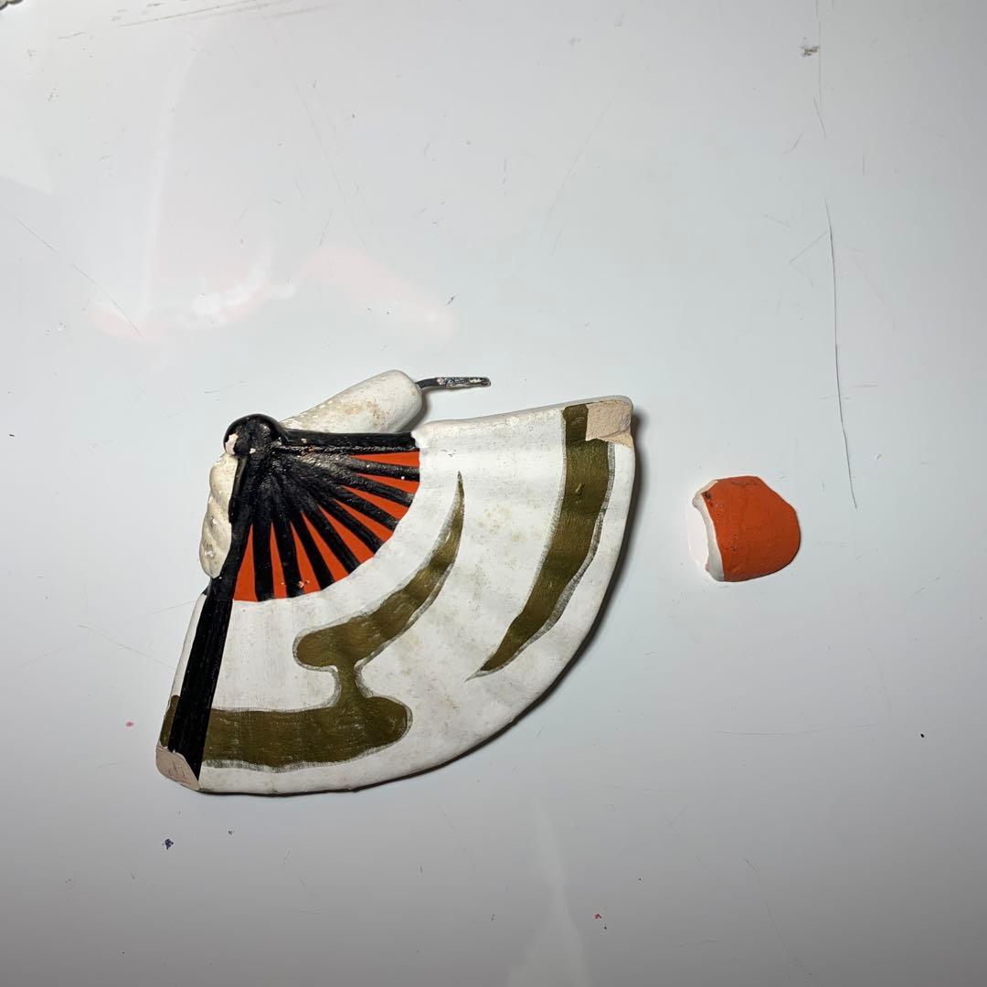 藤献上【博多人形】美人物　　　　　　（立姿）中古