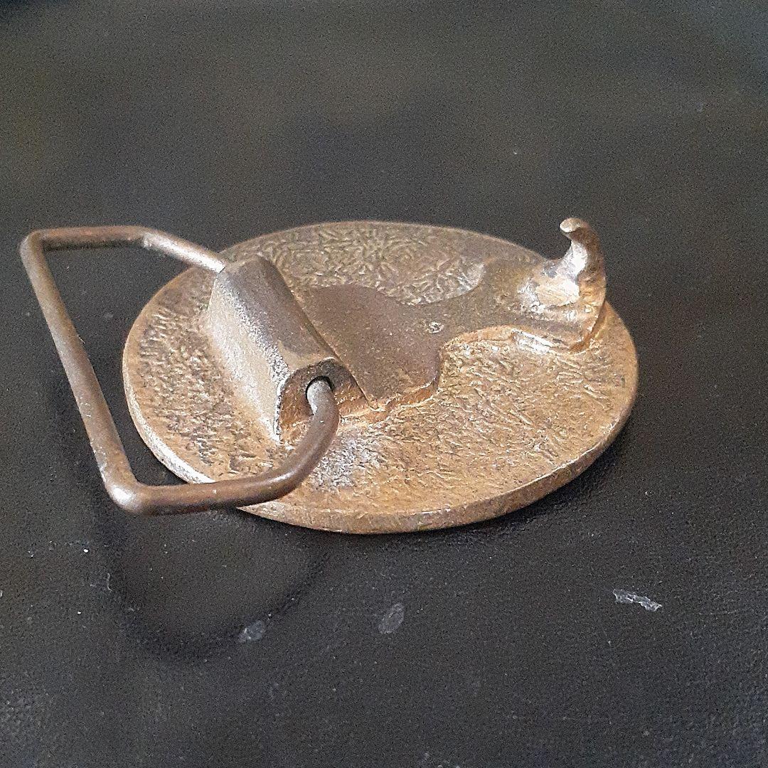 ミッキー ヴィンテージ バックル 1937 当時物 ディズニー vintage