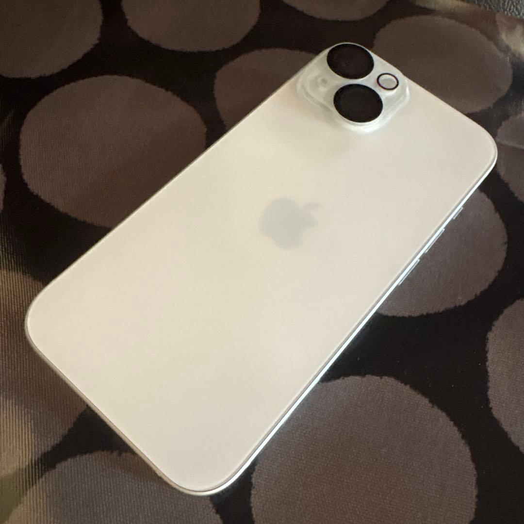 あんぱゃんページiPhone15 ブルー128GB本体➕ケーブル