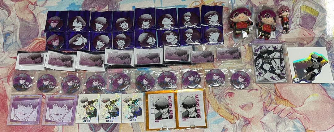 ブルーロック アレクシス・ネス 原作絵 グッズセット まとめ売り