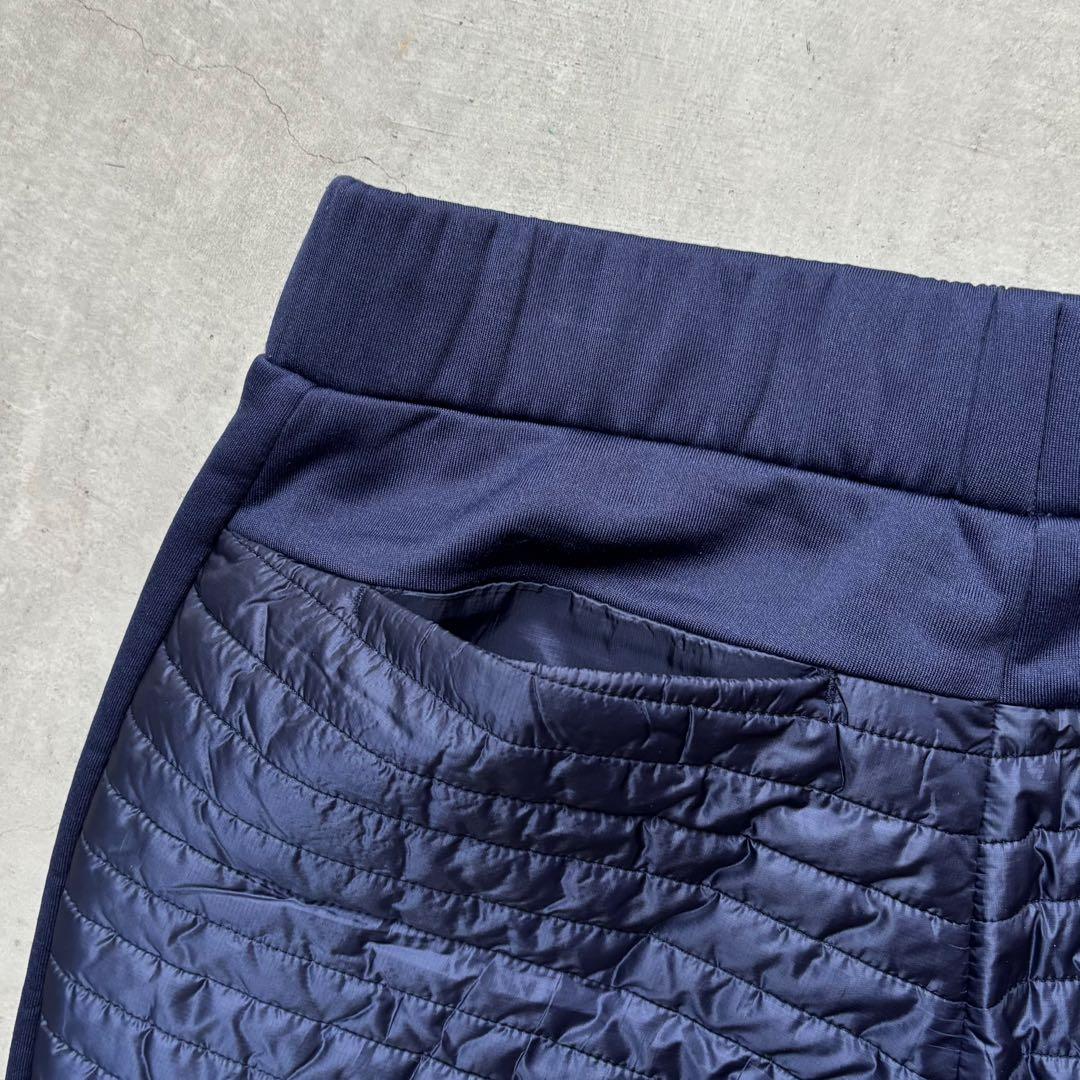 【美品】RLX RALPH LAUREN 中綿切替 裏起毛 ロングパンツ XXS