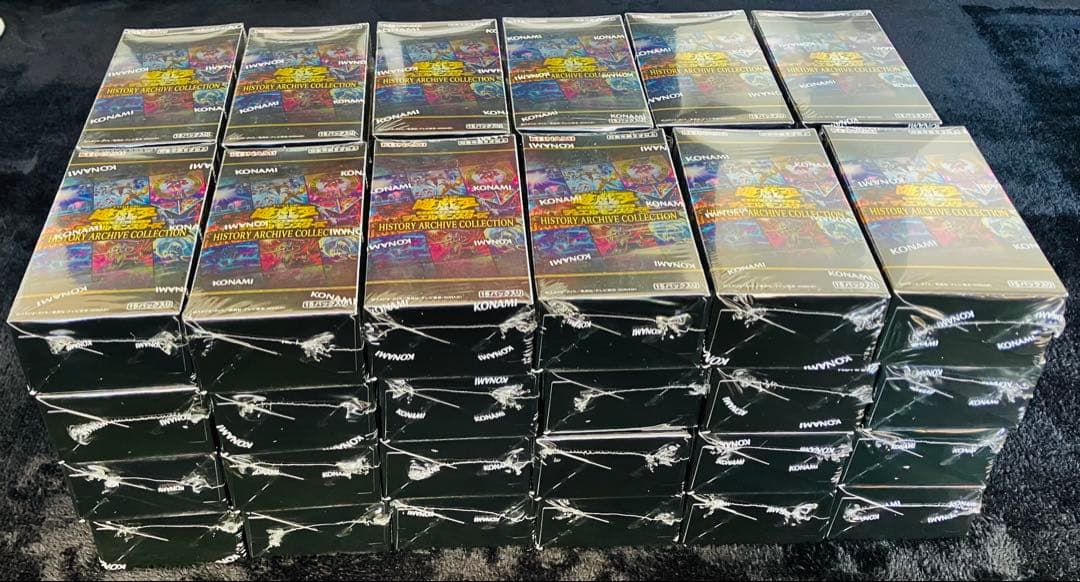 遊戯王　ヒストリーアーカイブコレクション　48BOXセット　未開封シュリンク付き