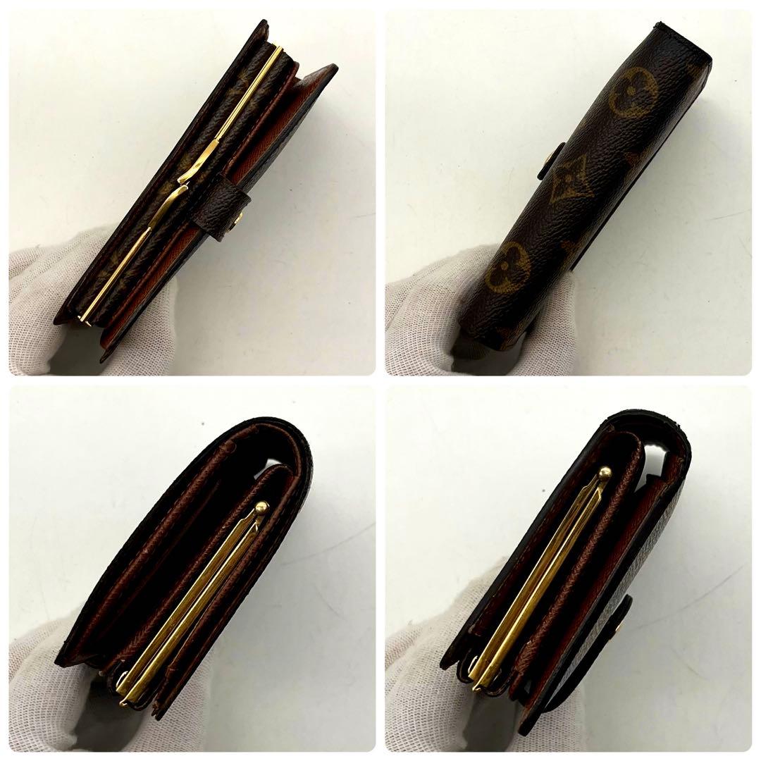 ❣️新型❣️ルイヴィトン モノグラム ヴィエノワ 2つ折り財布 正規品 本物 茶色