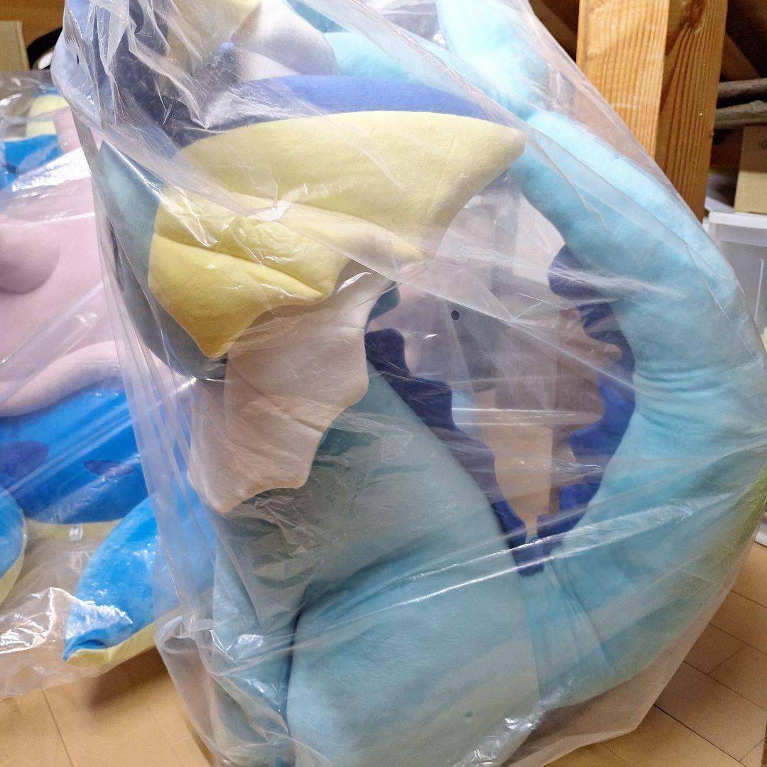 オマケ付き　ポケモンセンター　シャワーズ　等身大　ぬいぐるみ　おすわり