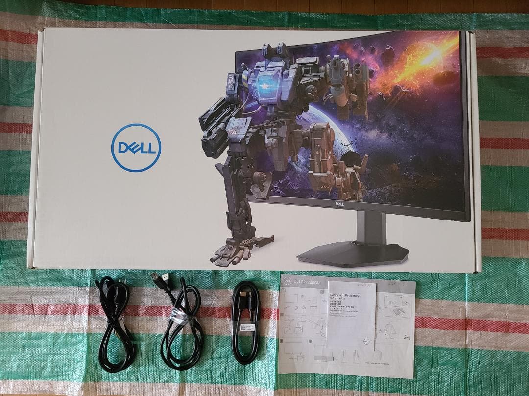 Dell 27インチ WQHD 曲面型ゲーミングモニター ■S2722DGM■