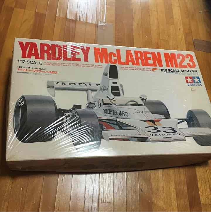 プラモデル~ヤードレ・マクラレーンM23~