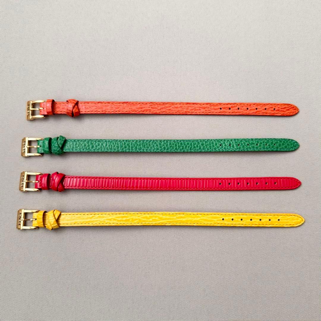 FENDI フェンディ チェンジベルト 腕時計 ベルト未使用 4色