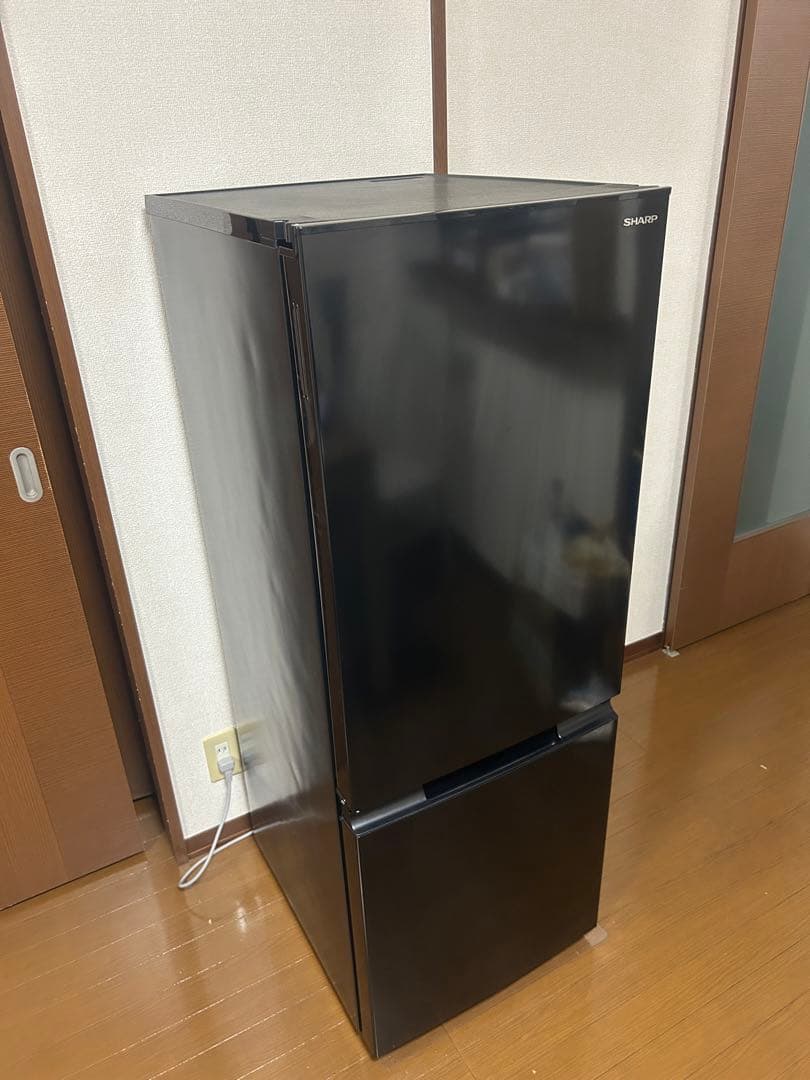 SHARP ブラック冷蔵庫179L