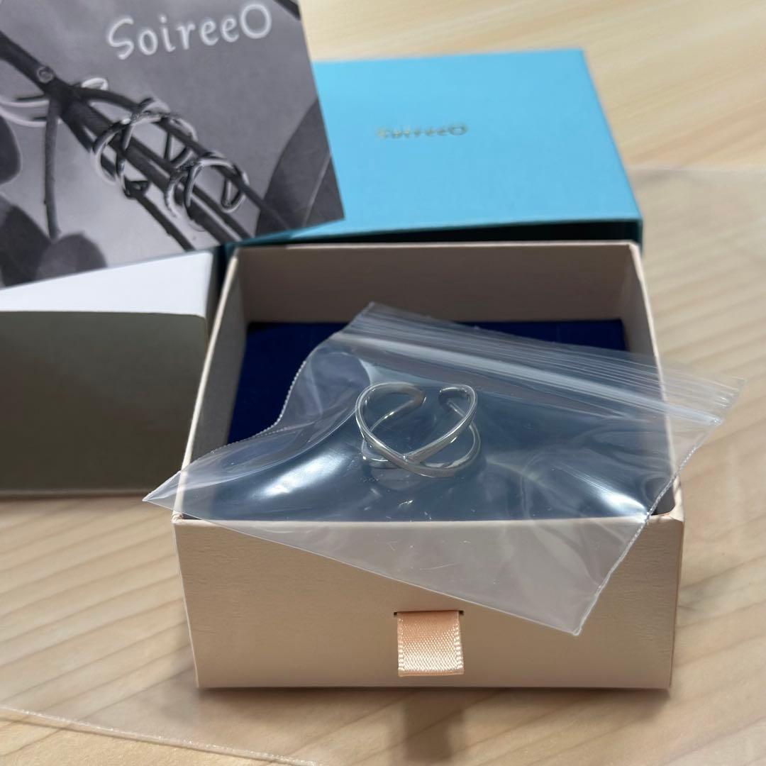 ✨SoireeO✨ シルバー クロスリング11号 Nissy ソワレオー