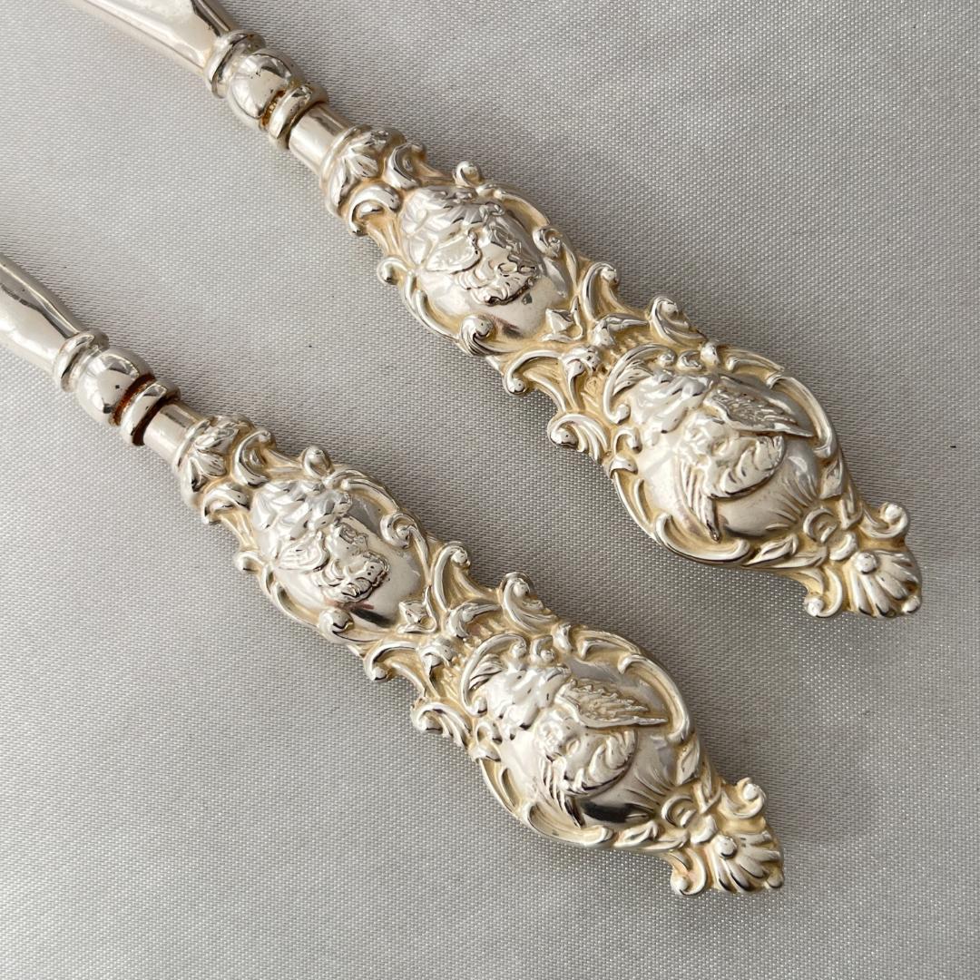 【Adie & Lovekin】【純銀ハンドル】 天使の靴べら / ボタンフック