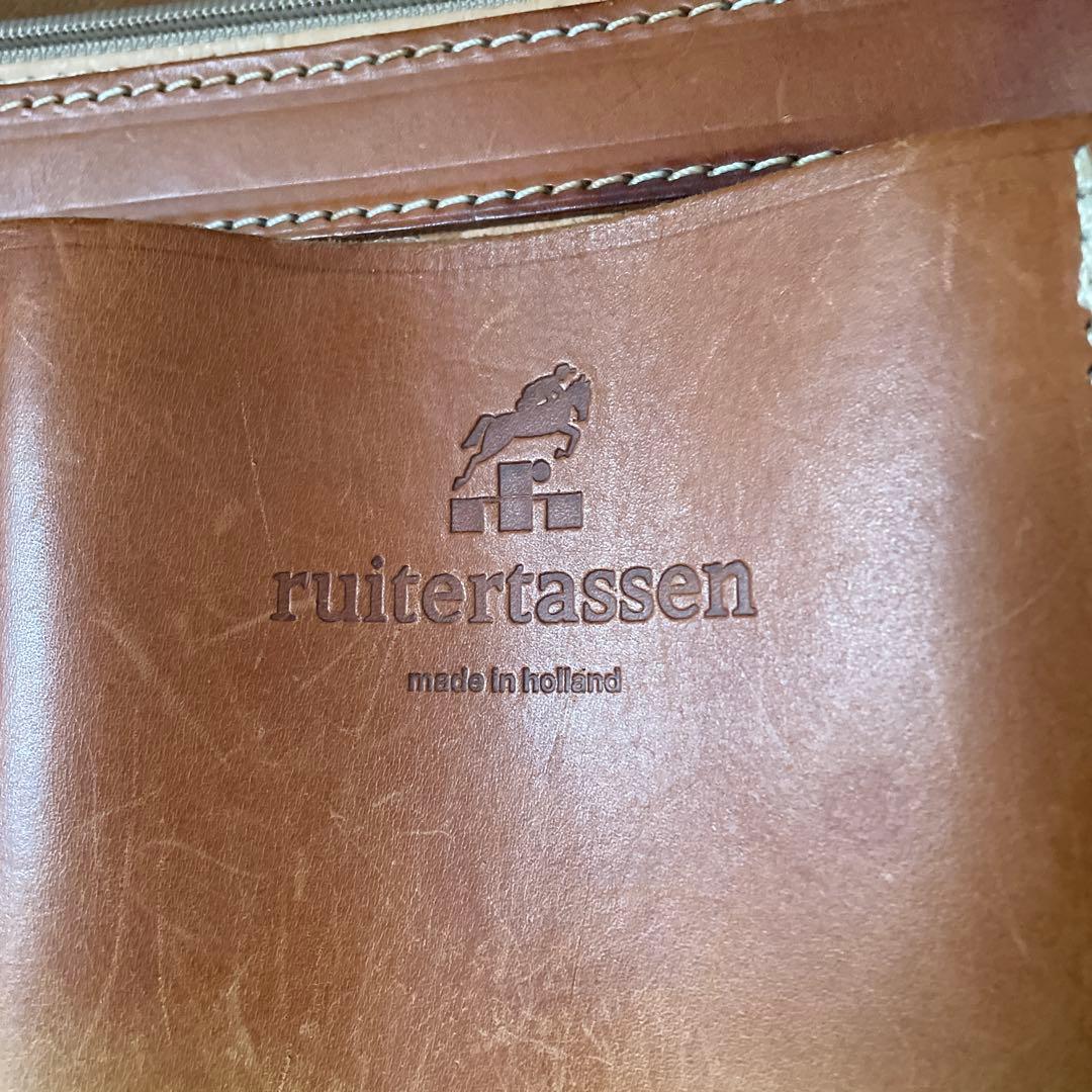 Ruiter Tassenルイタータッセン フラップ式 ヌメ革 牛革 3WAY