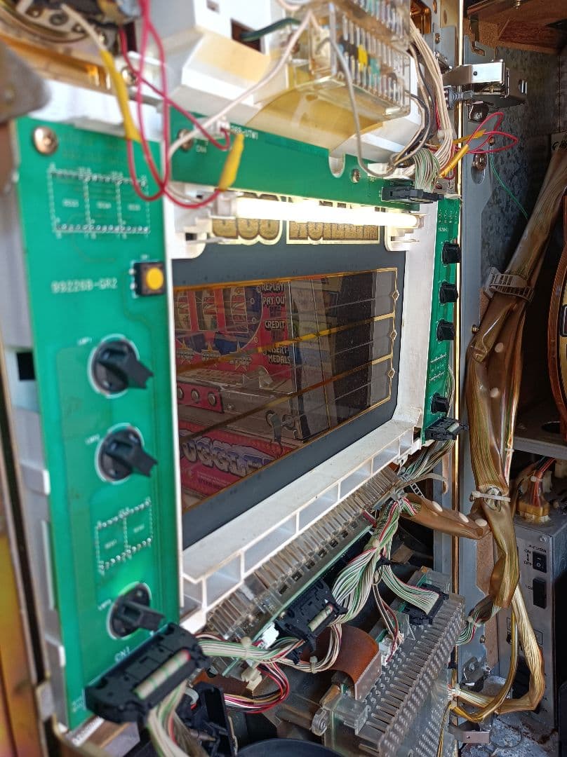 激レア　初代ミリオンゴッド　　後継機種　ゴールドXR　パチスロ実機